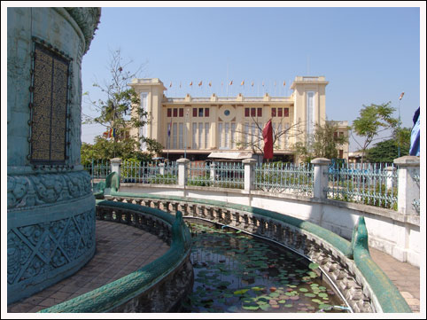 Gebude des Hauptbahnhof in Phom Penh